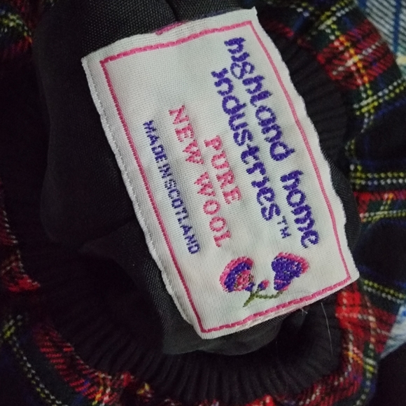 VTG Wool Tam Scotland Made New Wool Cap NWOT Deadstock vintage wool baby hats - Picture 3 of 7